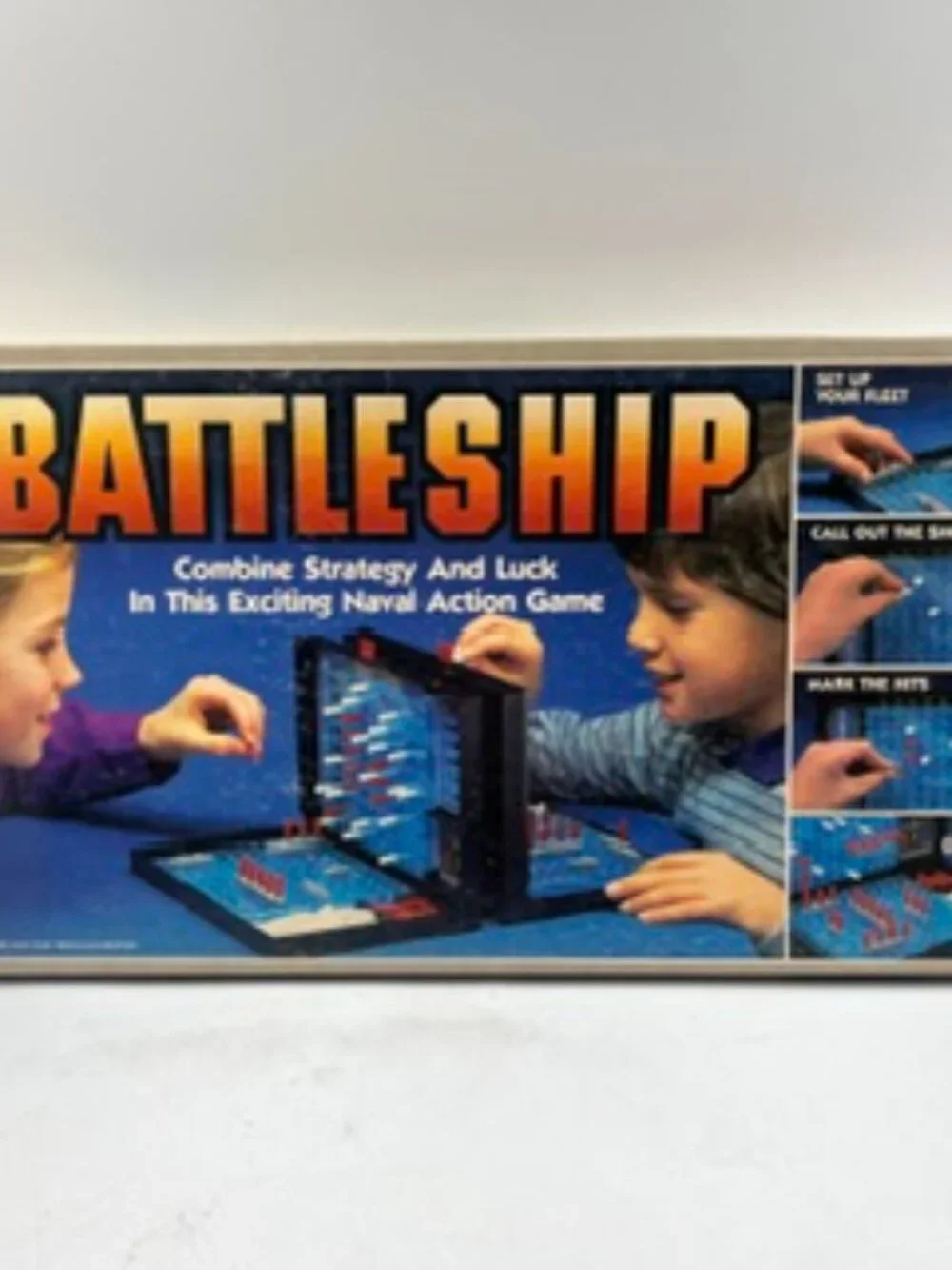 Battleship 1980 Milton Bradley Game Classic 2 player Naval Combat Game